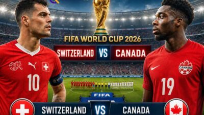 Swiss dan Kanada Resmi Lolos ke 32 Besar