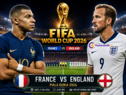 Prediksi Prancis vs Inggris Perebutan Posisi Ketiga Piala Dunia
